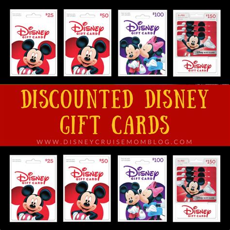 discounted disney gift cards disney cruise mom blog
