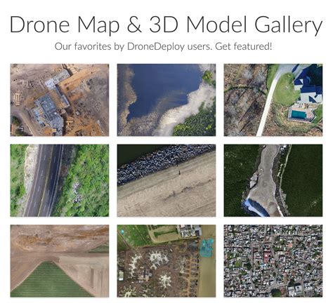 drone map  model gallery dronedeploy
