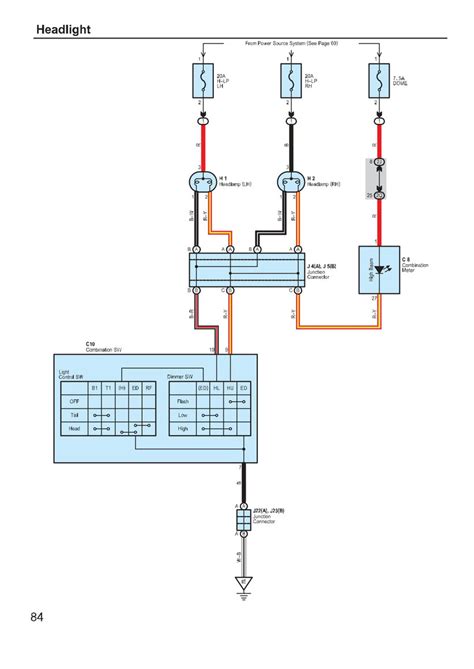 toyota hilux fog light wiring diagram wiring flow schema