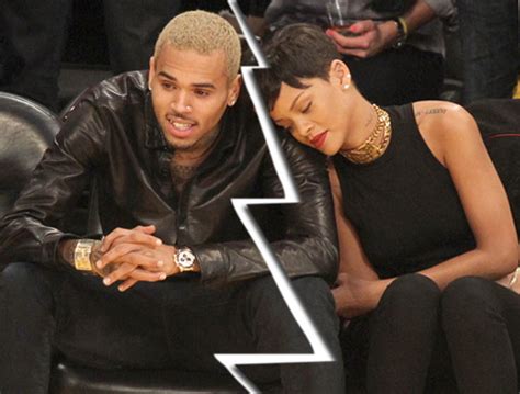 rihanna and chris brown are not talking — chris is moving on