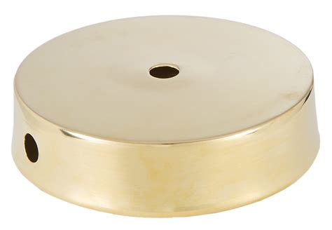 unfinished disc solid brass lamp base  bp lamp supply
