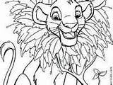 Hakuna Matata Coloring Pages Lion King Getcolorings Getdrawings Print sketch template