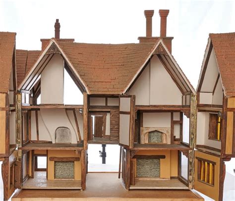 scale miniature dollhouse  room tudor doll house ebay