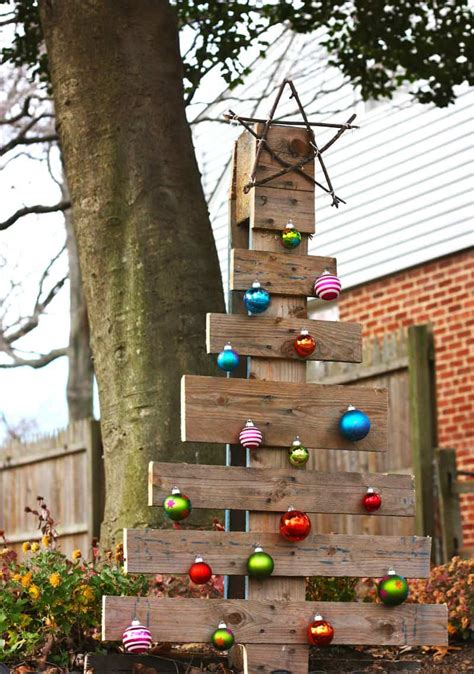 ideas      wood pallet christmas tree
