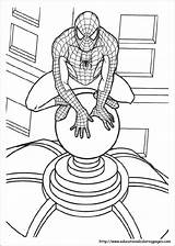 Superhero Coloring Pages Spiderman Marvel Printable sketch template