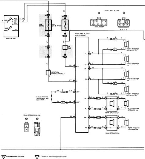 diagram delco radio wiring diagram toyota celica mydiagramonline