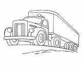 Coloring Pages Trucks Cars Printable Popular sketch template