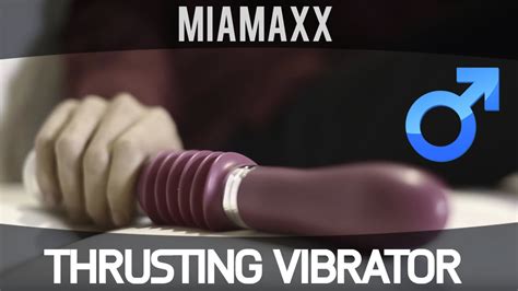 miamaxx sex toys 3 inch thrusting hand held fucking machine youtube