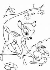 Bambi Thumper Kolorowanka Wydruku Malowanka Dzieci Kolorowanki Bajki Getdrawings Malowanki Faline sketch template