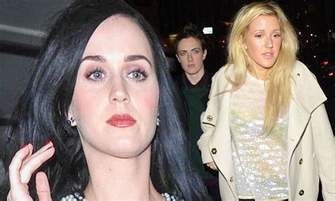 pop hotties katy perry and ellie goulding catch over dinner daily