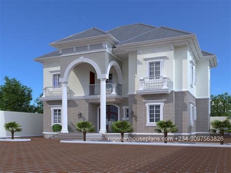 bedroom duplex ref nigerian house plans