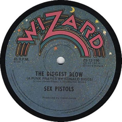 Sex Pistols The Biggest Blow Australian 12 Vinyl Single 12 Inch