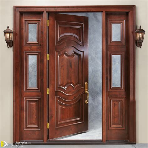 unique  modern  classic wooden main door design ideas