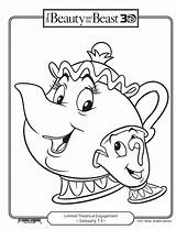 Coloring Pages Beast Beauty Upon Once Time Printables Disney Printable Kids Chip Activities Potts Mrs Belle Pots Print Word Search sketch template