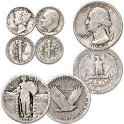 silver coins  junk silver  pre  silver