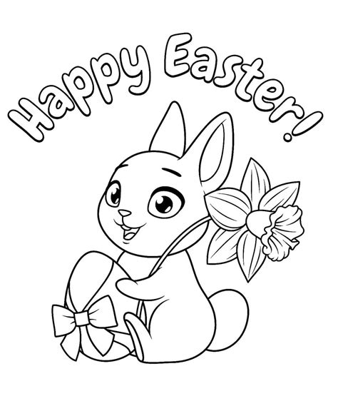 easter bunny coloring pages  coloring pages