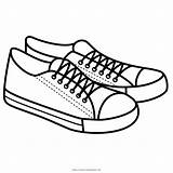 Scarpe Zapatillas Tenis Ginnastica Ausmalbilder Footwear Kicks Stampe Stampare sketch template