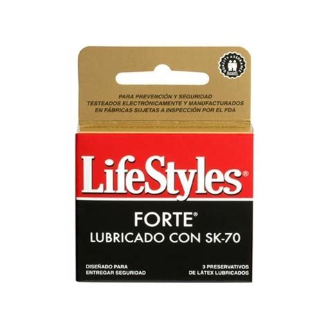 Lifestyles Preservativo Forte Lubricado Sk 70 3 Un Farmacias Meddica