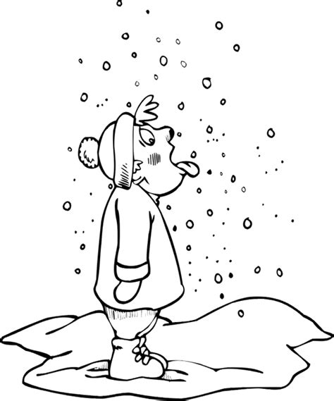 preschool winter coloring pages coloring home
