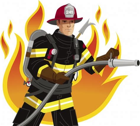 Firefighter Clip Art Firefighters Firefighters Clipartix