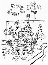 Spongebob Patty Krusty Krabby Krab sketch template