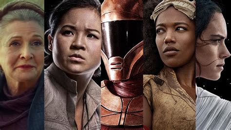 The Strong Female Characters Of Star Wars The Rise Of