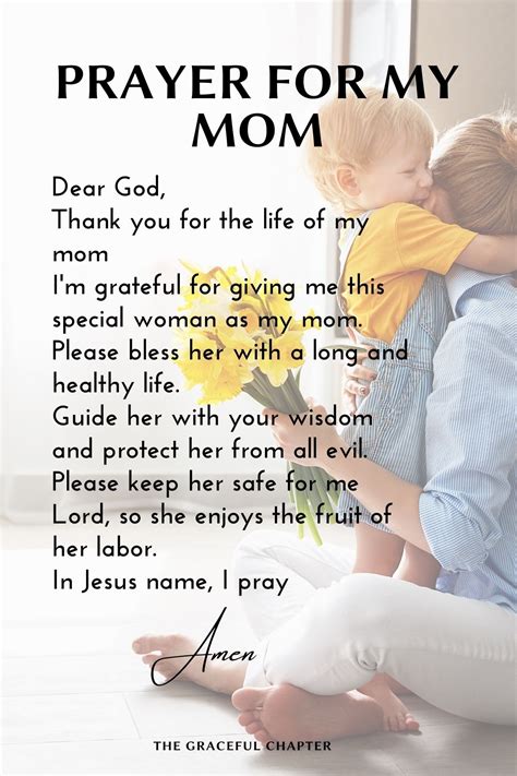 11 Prayers For Sick Mom To Bring God S Healing Touch Artofit