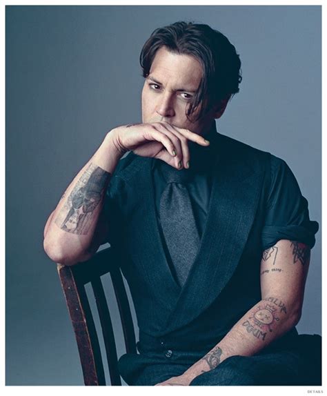 Johnny Depp Brings Bohemian Style To Details December 2014