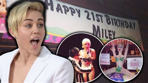 Miley Cyrus 21st Birthday Party At Beacher S Madhouse Insider