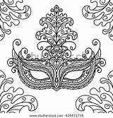 Mask Masquerade Theater Holiday Masks sketch template