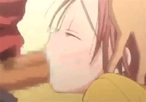 rule 34 animated cute deepthroat fellatio hand on head hazuki queen