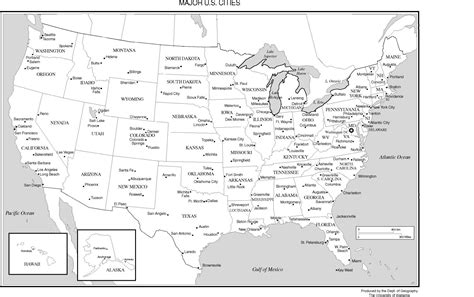 blank map   united states labeled