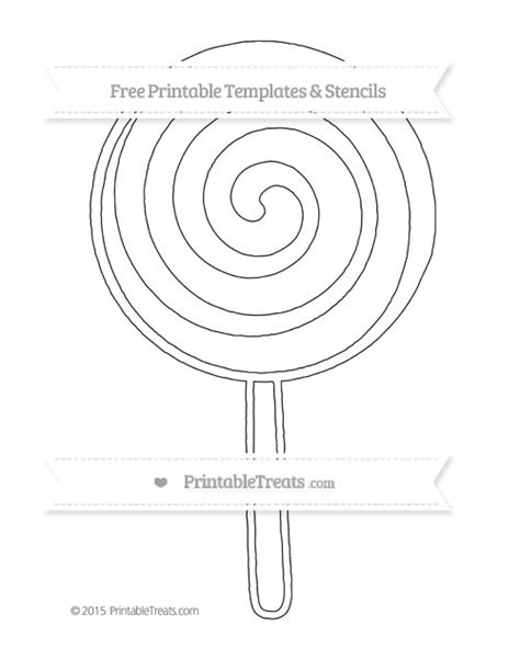 lollipop template  printable printable word searches