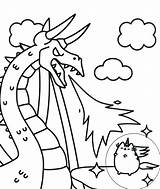 Pusheen Coloring Pages Pushin Print Dragon Raskrasil sketch template