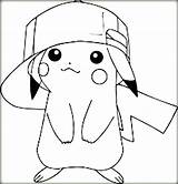 Pikachu Coloring Pages Cute Picachu Printable Color Getcolorings sketch template