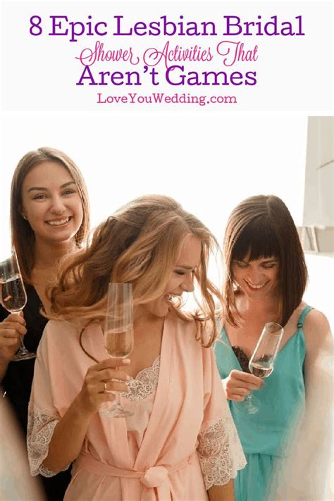 8 Epic Lesbian Bridal Shower Activities That Arent Games Bridal
