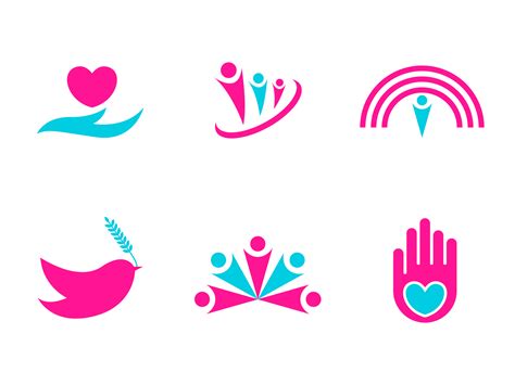 charity logo  vector art   downloads