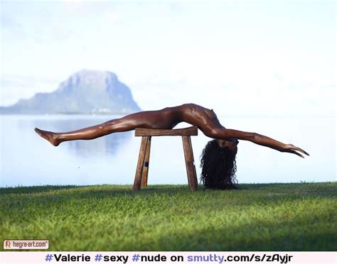 valerie sexy nude mauritian ebony full stretch slim