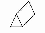 Triangular Drawing Prism Studioart Step 3d Under sketch template