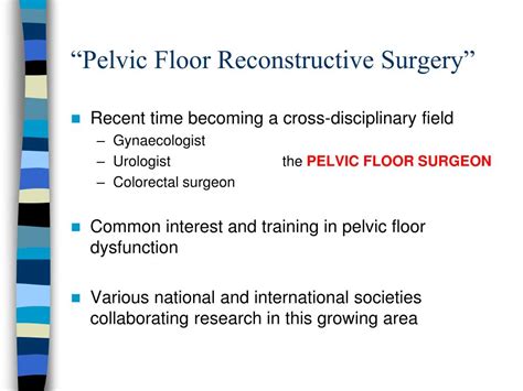 ppt pelvic organ prolapse overview of causes and