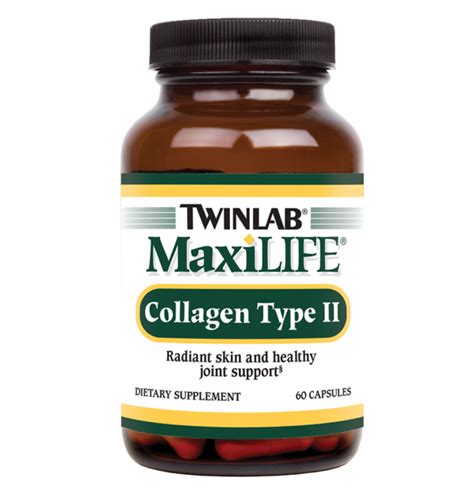 twinlab maxilife collagen type ii  mg  caps  sale  ebay