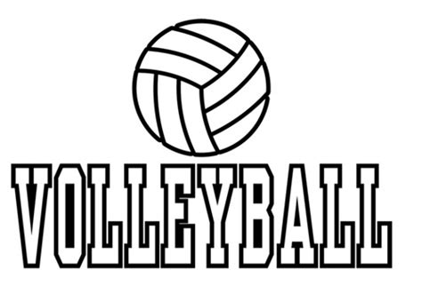 volleyball coloring pages printable coloring pages