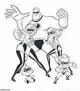 Incredibles Coloring Pages Kids Blackhawks Chicago Color Print Getcolorings Fun Printable sketch template