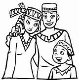 Coloring African Pages Family People Traditional Kwanzaa Printable Happy Girl Colouring Color Outfit Kids Silhouette Animals Getcolorings Families Cartoon Books sketch template