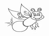 Firefly Coloring Pages Fireflies Printable Blaze Template Getcolorings Color Getdrawings sketch template