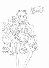 Vocaloid Coloring Pages Getcolorings Fan Getdrawings sketch template