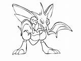 Scyther Coloring Pages Pokemon Deviantart Lineart Sketch Colouring Color Template Getcolorings Kids Visit Favourites Add sketch template