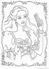 Rapunzel Barbie Colorir Desenhos Pintarcolorir sketch template