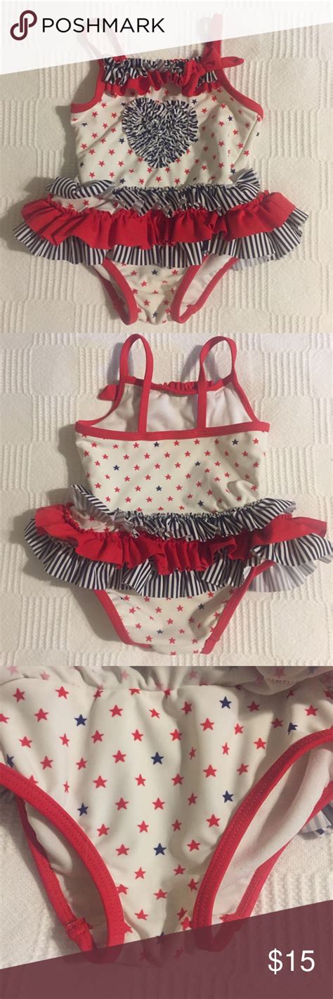 patriotic infant swimsuit 🇺🇸 must have for 4th of july