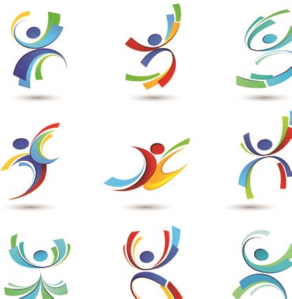 sport elements logo  icon vector  sport icons vector icons vector logo vector sport